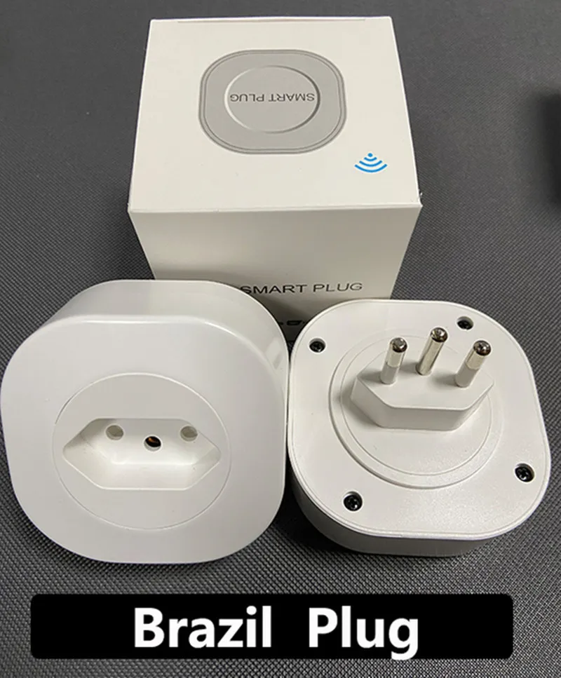 16A Smart Plug WiFi Brazil Home Intelligent EU Outlet With Power Monitor Timing Voice Control Works Google Alexa | Электроника