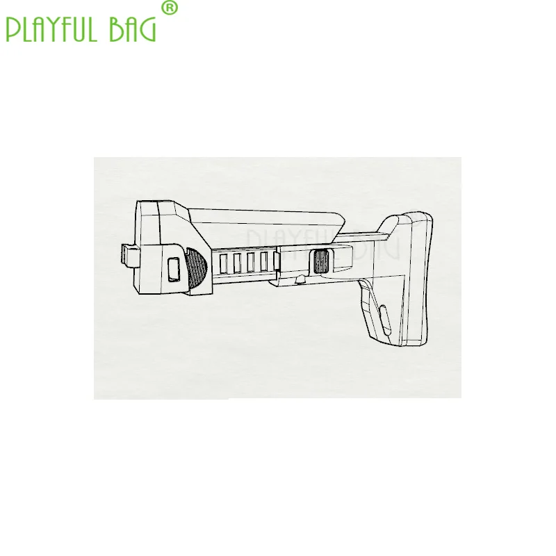 Спорт на открытом воздухе интересная игрушка 3D печать CP AK105 Magap выдвижной складной задний держатель воды пулевой Пистолет Фитинги KD10