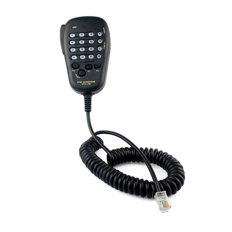 Promoción-micrófono de altavoz DTMF MH-36 para Radio FT-2600M de FT-8000R de Yaesu FT-3000M MH36B6J