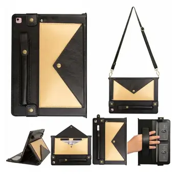 

Handbag Case for iPad 10.2 7th Generation 2019 Folio Stand Leather Magnetic Card Wallet Crossbody Shoulder Cover for iPad 10.2
