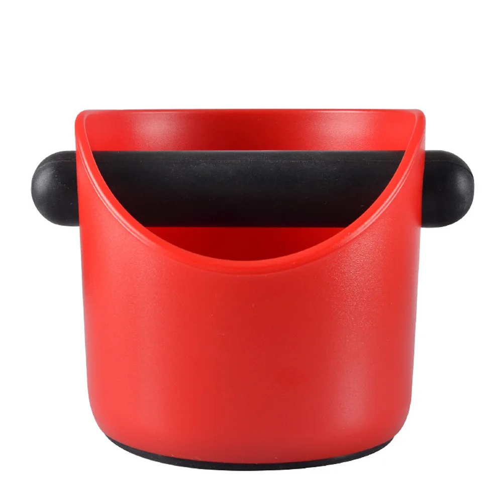 ABS coffee Knock Box ударопрочные прочные аксессуары для кафе с нескользящей резиновой основой для Barista кофе помола HYD8 - Цвет: A