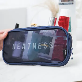 

cocina organizer Portable Folding Travel Toiletry Wash Bag Ladies Make Up Cosmetic Bags Organiser makeup organizer organizador