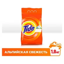 Стиральный порошок для ручной стирки «Альпийская Свежесть» Tide, 1.8 кг