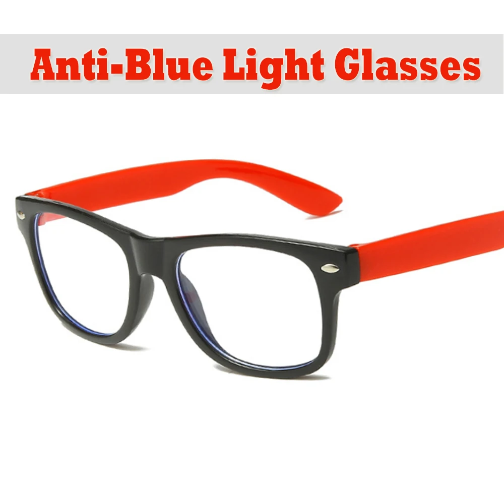 

Anti-Blue Light Kids Glasses Optical Frame 2021 Children Girls Computer Blocking Anti Reflective Eyeglasses UV glasses