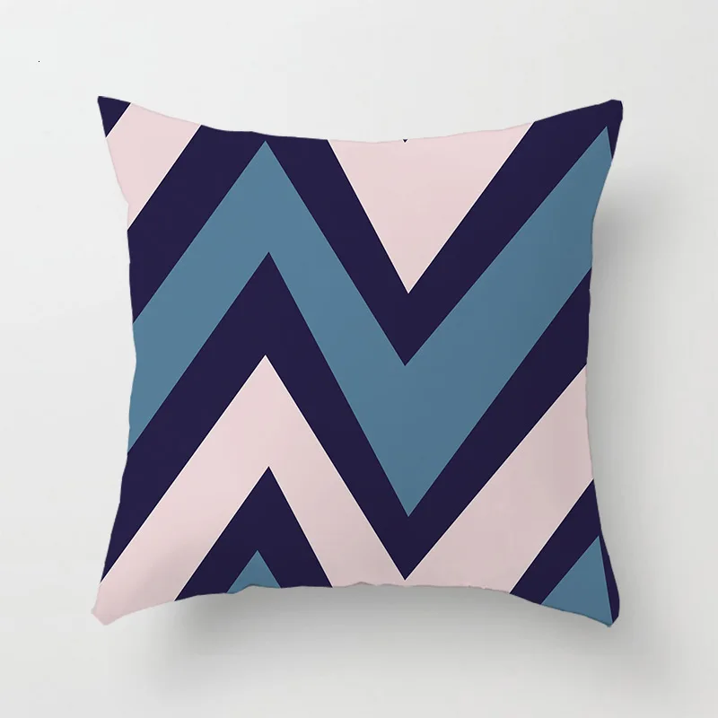 

Office Pillow Case Home Furnishing Sofa High Quality Cushion Cover Geometric Patterns Design Pillow Cover