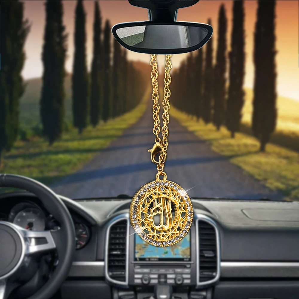 Car Pendant islam muslim Allah Ornaments Rearview Mirror Decoration