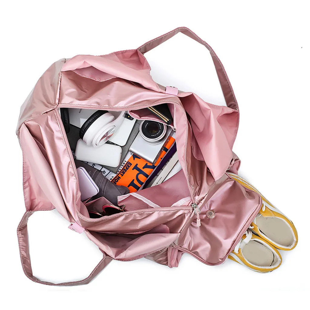 Aelicy Водонепроницаемая женская спортивная сумка для фитнеса на открытом воздухе розовая спортивная сумка для мужчин нейлоновая фитнес-сумка для девочек тренировочные дорожные сумки