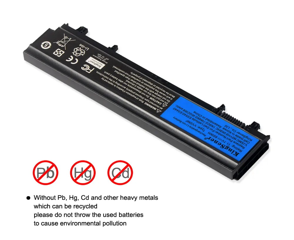 Аккумулятор KingSener VV0NF для ноутбука DELL Latitude E5440 E5540 Series VJXMC N5YH9 0K8HC 7W6K0 FT6D9 11 1 V 65WH|battery for