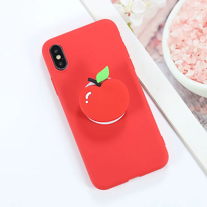 3D силиконовый чехол с мультяшным рисунком для Xiaomi Redmi K20 6 Pro 7A 7 6A 5 Plus Note 4 4X5 6 7 7S 8 Girl милый держатель для телефона мягкий чехол - Цвет: Res