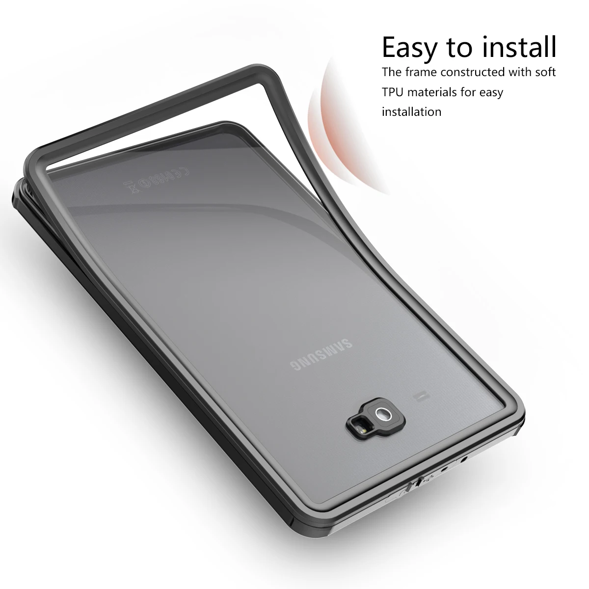 Для Samsung Galaxy Tab A6 10,1 '' чехол для планшета IP68 водонепроницаемый противоударный пылезащитный чехол для Galaxy Tab S4 T830 T835/Tab S3