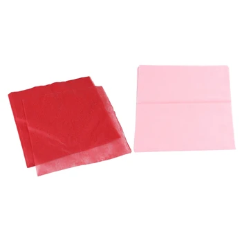 

2 Bag (Including 38-43 Sheets) 50x50CM Tissue Paper Party Present Gift Wrapping , Champagne & Red