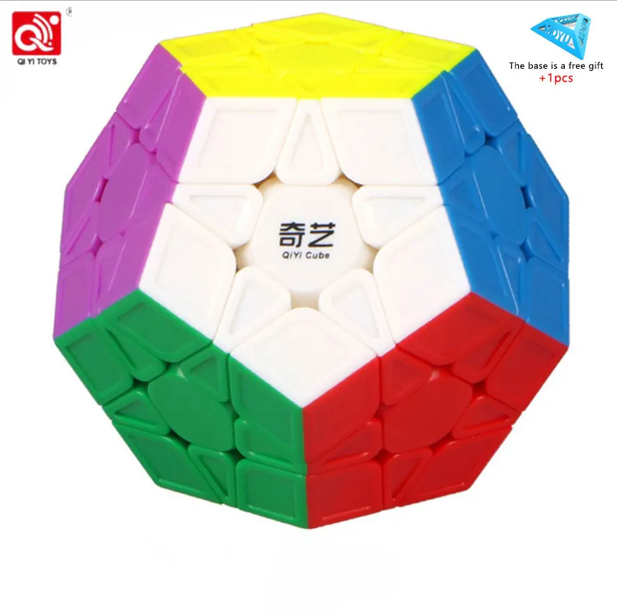Qiyi QiHeng магический куб-мегаминкс Dodecahedron скоростные кубики для начинающих скоростные кубики головоломки игрушки для детей-цветные профессиональные