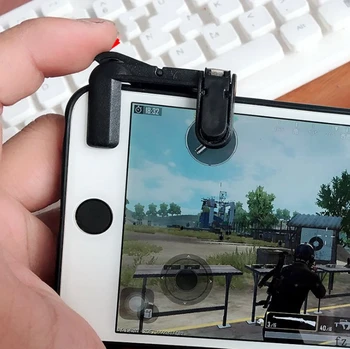

100 Pairs Mobile Game Controller for PUBG Sensitive Shoot and Aim Buttons Gamepad Tools L1&R1 for Rules of Survial