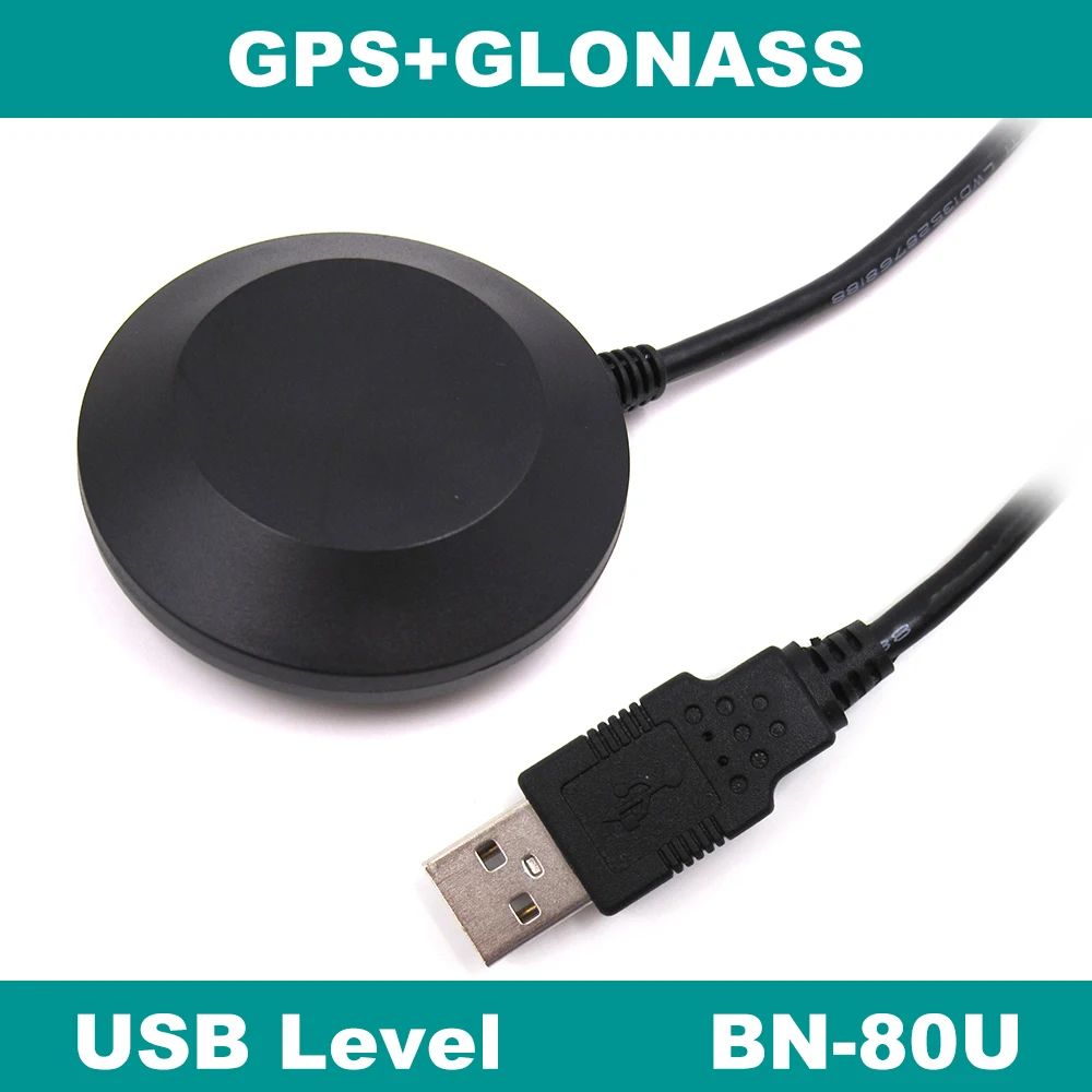 

BEITIAN,5.0V supply voltage 2.0m length,Dual USB GLONASS GPS GNSS receiver,USB level,BN-80U,better than star SIRF IV BU-353S4