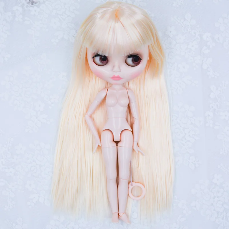 Neo Blyth кукольные по индивидуальному заказу NBL блестящее лицо, 1/6 OB24 BJD мяч шарнирная кукла на заказ куклы для девочек, подарок для сбора NBL01 - Цвет: YM04