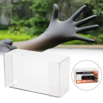 

Acrylic Glove Storage Box Kleenex Mask Wall Mountable Display Box Holder Storage Medical Tissue Box Glove Dispenser