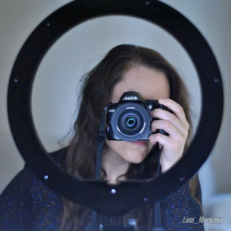 13 inch Selfie Ring Light With Tripod For Tik Tok YouTube Video Dimmable LED Ring Lamp Photography Photo Studio Kit aro_副本