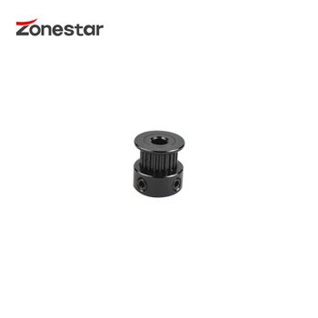 

5PCS/LOT GT2 20 Tooth Timing Pulley Bore 5mm Aluminum Width 6mm 2GT 20 Teeth Part Synchronous Belt Wheel Gear With Screw
