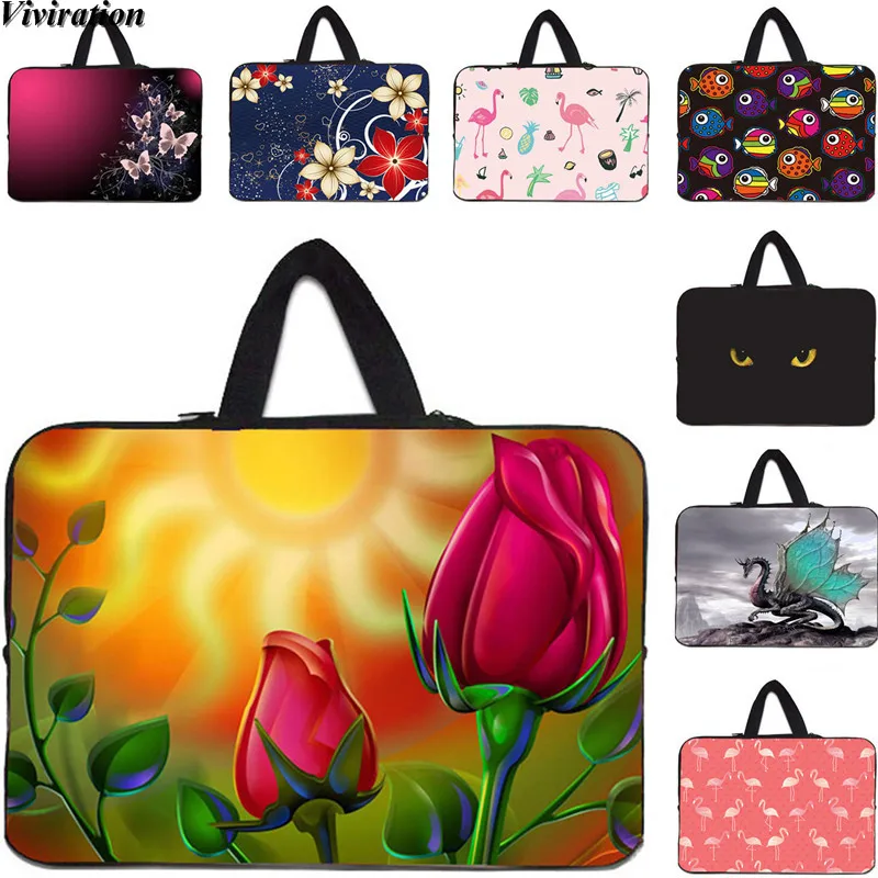 Popular 17 Inch Laptop Bag For Asus ZenPad Chuwi LapBook iPad Pro Huawei Matebook 13 14 10 12 15 15.6 Notebook Case Zipper Cover