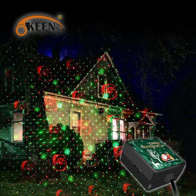 

1pcs Christmas Starry Laser USB Led Car Roof Star Night Light Interior Atmosphere Ambient Projector Home Decoration
