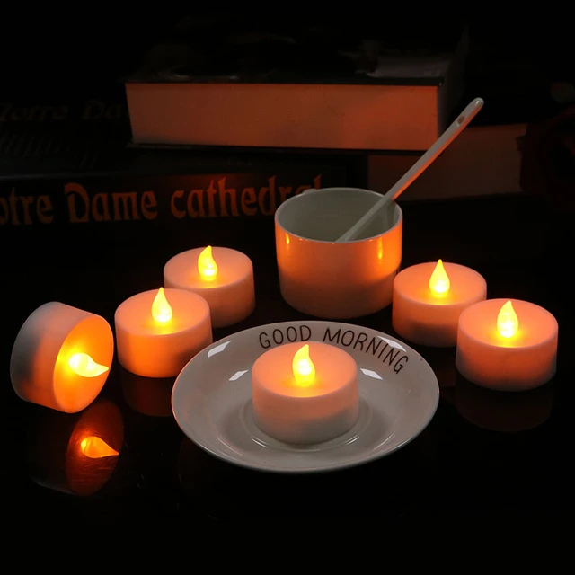Decimal Beloved Manufacturing 8 Pieces Remote Control Flameless Fake Battery Candle Light For Wedding  Birthday,AAA Battery Operated Big Flameless Candle Set _ - AliExpress Mobile