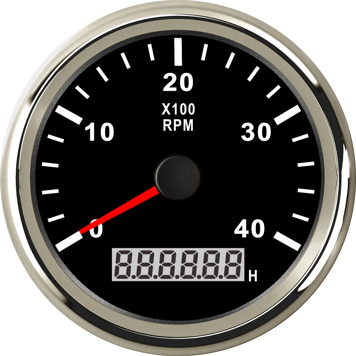 

Tachometer Car Truck Boat Tacho Gauge With LCD Digital Hourmeter Waterproof 3/4/6/7/8k RPM Speed 85mm