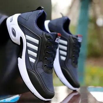 

NEW High Quality Mens Wedges Sneakers Sport Shoes For Boys School Comfortable Sneakers Men Spring/autumn Shoes