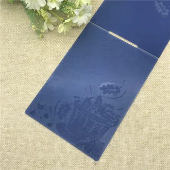 

Pot grass DIY Plastic Embossing Folders for DIY Scrapbooking Paper Craft/Card Making Decoration Supplies