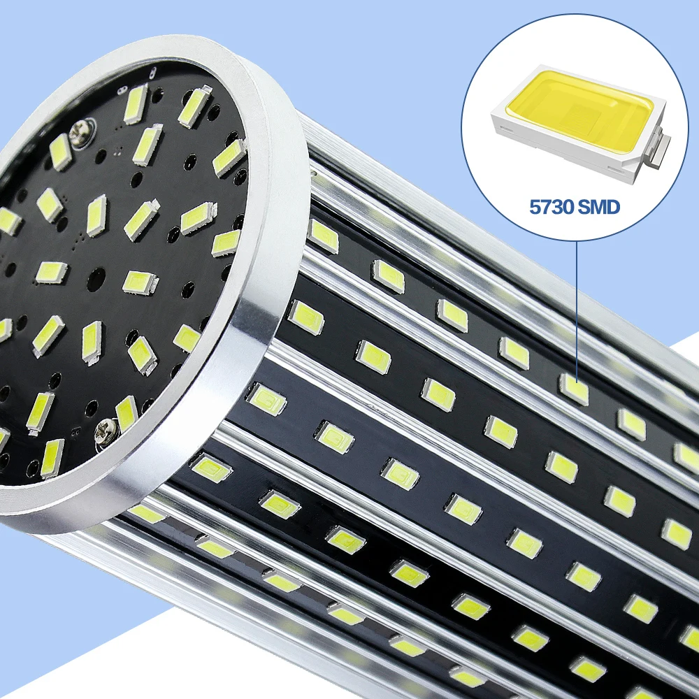 50W LED Bulb E27 LED Lamp Corn Bulb 220V LED Light 110V E39 Lampada Garage Light SMD 5730 High Lumen Warehouse Basement Lighting 50W LED Bulb E27 LED Lamp Corn Bulb 220V LED Light 110V E39 Lampada Garage Light SMD 5730 High Lumen Warehouse Basement Lighting