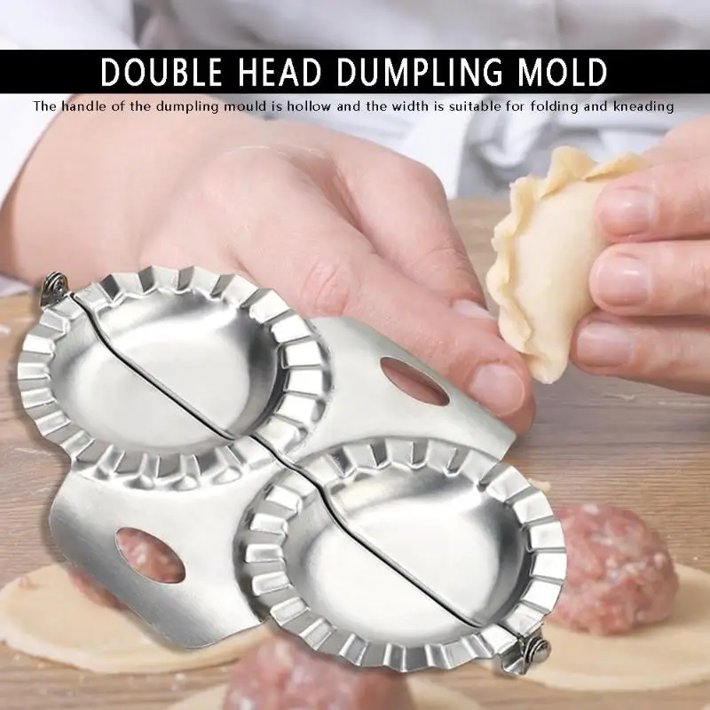 Нержавеющая сталь клецки плесень DIY пельмени производитель упаковки Кухонные гаджеты