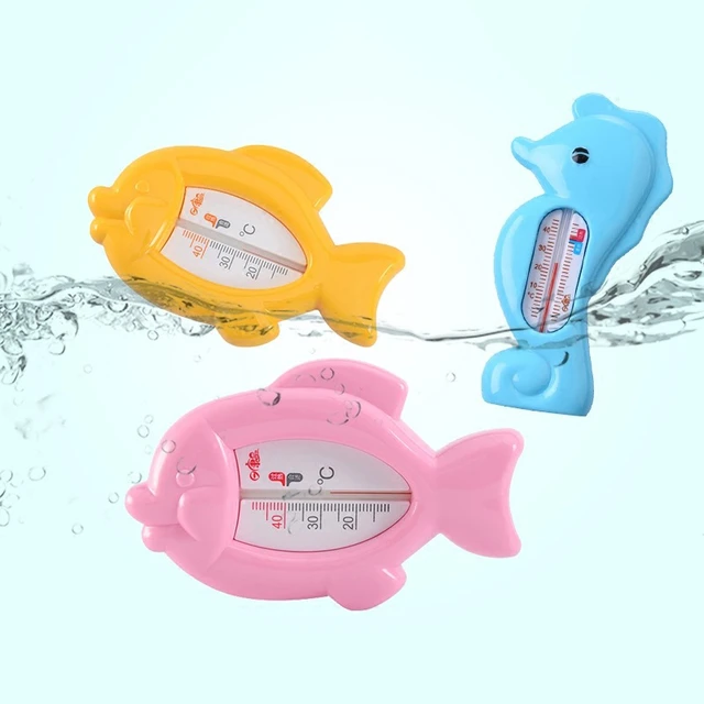 Fish Shape Floating Thermometer for Bathtub Carton Baby Bath