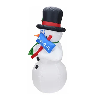 

1.8M Yard Christmas Giant Inflatable LED Snowman Garden Holiday Christmas Decorations with Blower