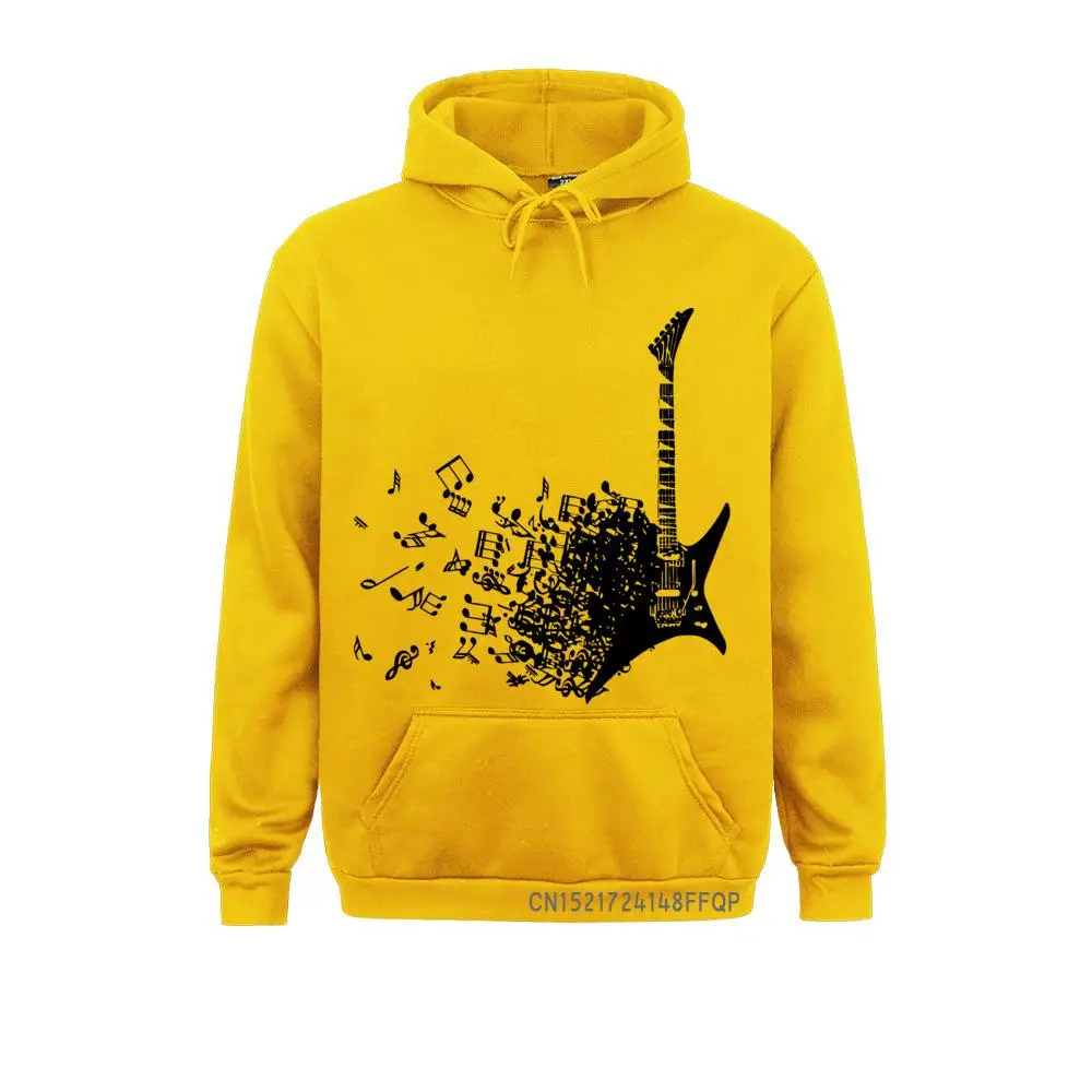 Humorous Guitar Sweatshirts For Men Hoody Hoodies Pullovers Musical Lover Music Hooded Sweats Plus Size Clothes