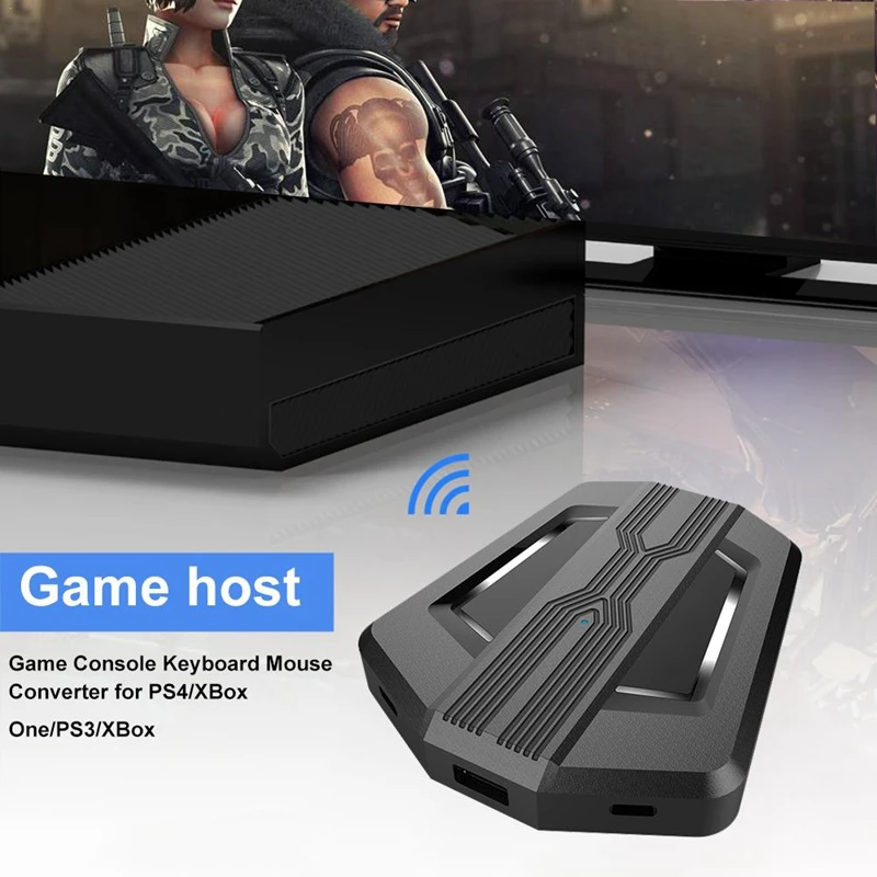 USB игровая клавиатура мышь конвертер адаптер для NS переключатель/Xbox/PS4 / PS3