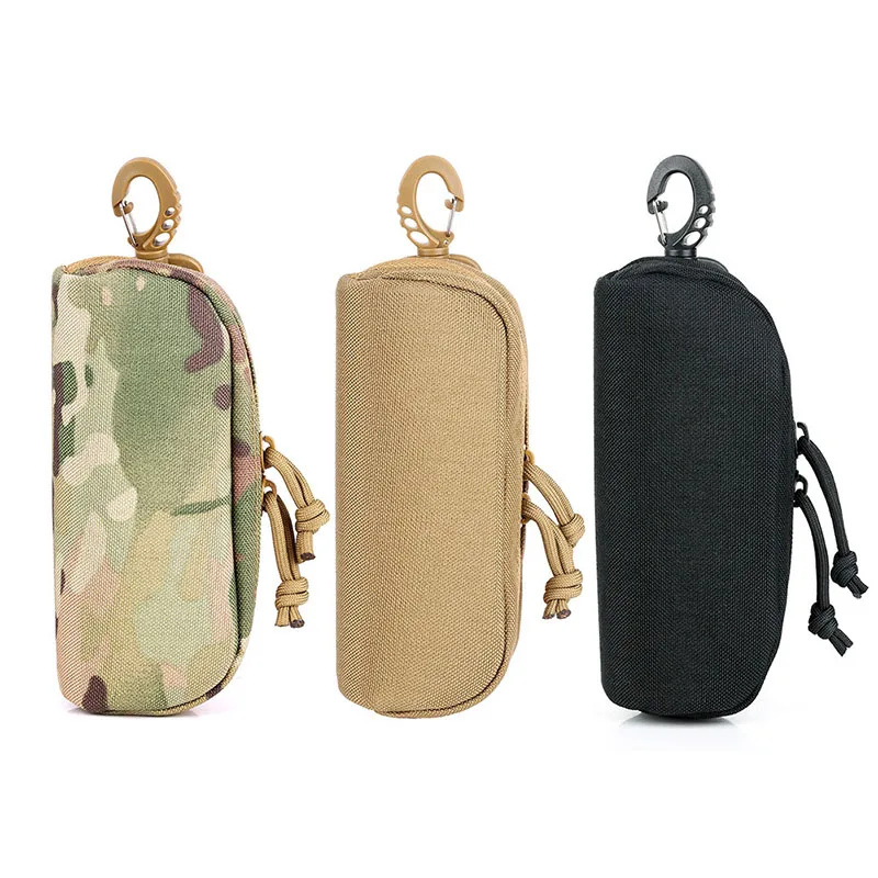 Открытый тактический Molle солнцезащитные очки Чехол Открытый Портативный Анти-шок 1000D нейлон Жесткий раскладушка переноски футляры для очков