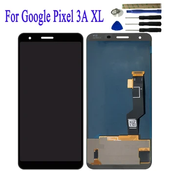 

6.0 inch LCD For Google Pixel 3A XL LCD Display Touch Screen Digitizer Assembly Replacement with Tools