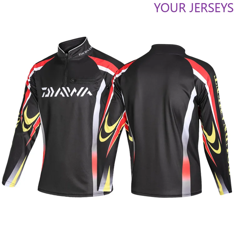 

2020 DAIWA DAWA 2020 Fishing Clothes Summer Coat Long Sleeve Cold Sensation Sunscreen Anti-UV Quick-Drying Breathable Fishing Sh