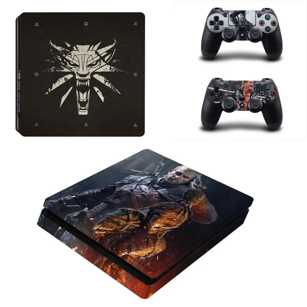 PS4 Slim sticker s PS 4 Play station Виниловая наклейка Pegatinas для playstation консоль и контроллер |