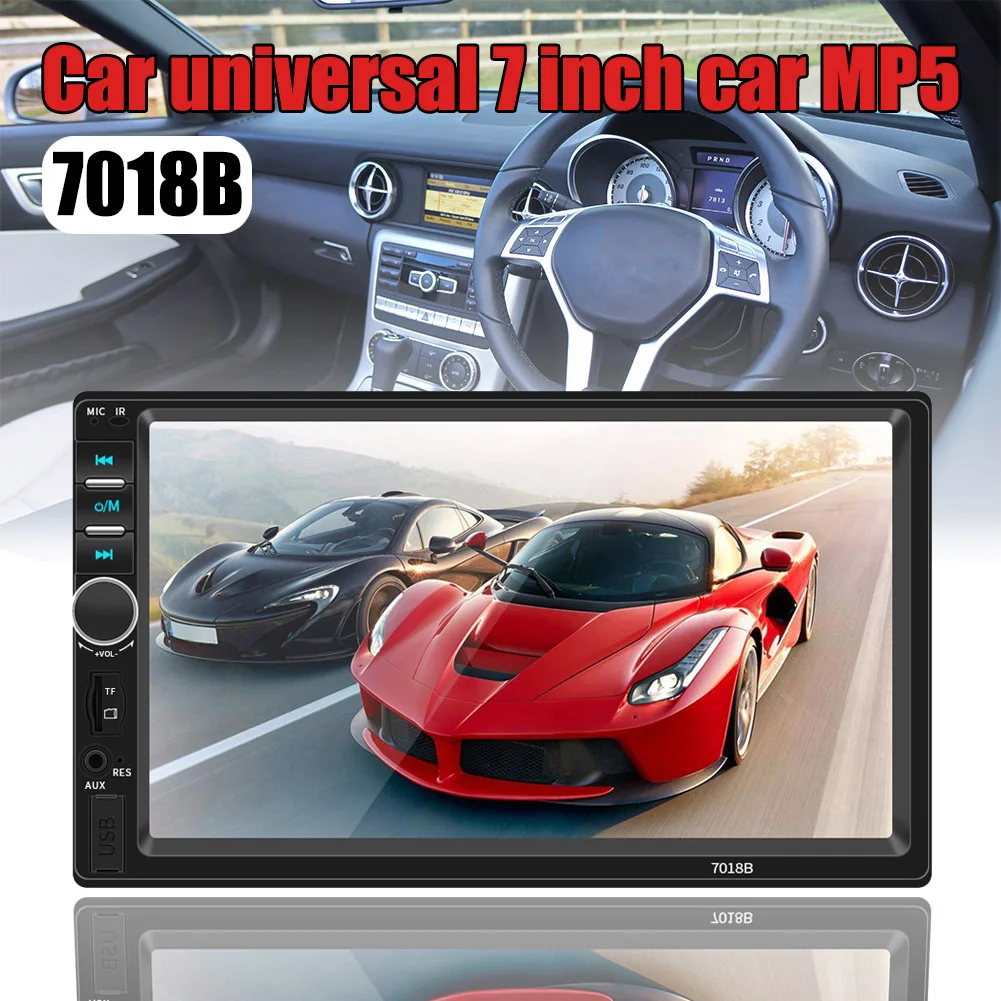 

7inch Car MP5 Player Wireless Communication Rearview Reverse Image Video Music Player Radio 7018B V-Best