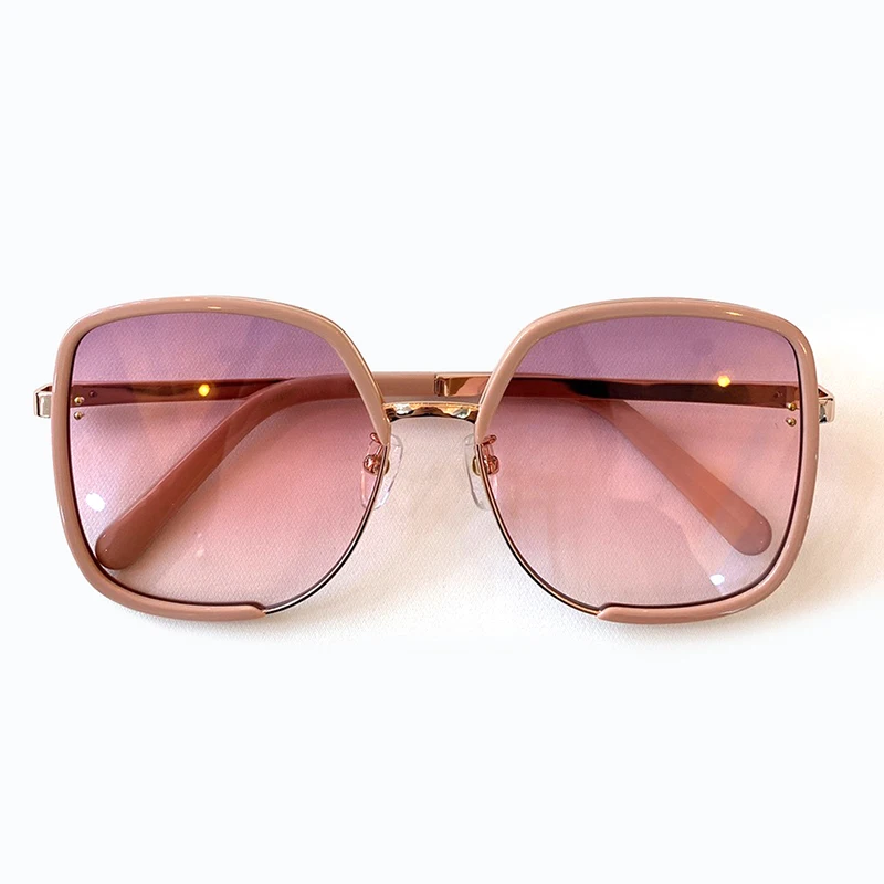 No.5 Sunglasses Высококачественные Квадратные Солнцезащитные очки для женщин и мужчин, Винтажные Солнцезащитные очки больших размеров gafas de sol hombre - Цвет линз: No.5 Sunglasses