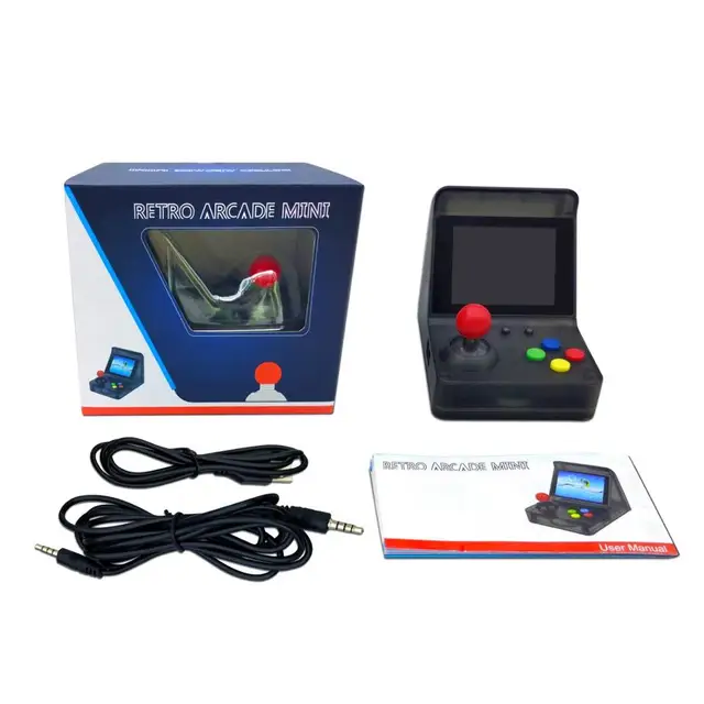 ARCADE-Mini console d'arcade rétro 32 bits, 500 jeux pour enfants – Image 5