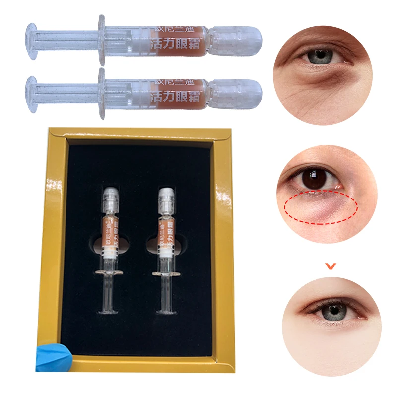 

2pc Lifting Firming Eye Cream Anti Aging and Fine Lines Face Care Moisturizing Remover Dark Circle Anti-Puffiness for eye Beauty