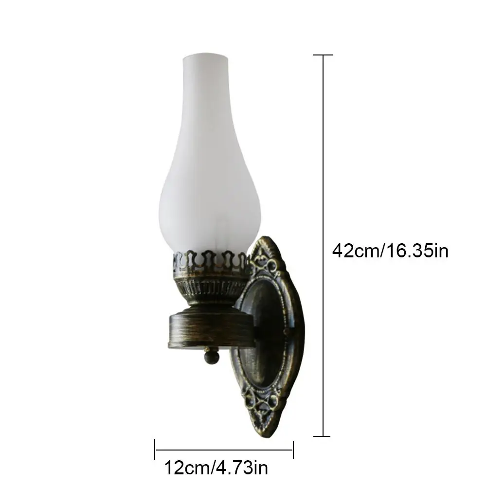 Ретро светодиодный настенный светильник E27 Керосиновый Фонарь винтажный промышленный светильник Кофейня Прихожая бра для бара отеля коридор Декор