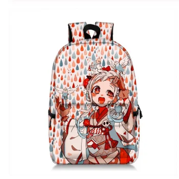 

Backpack Toilet-bound Jibaku Shounen Hanako-kun Mochila Travel Bags Anime Men&Women Capacity School Bags for Teenage Mochilas