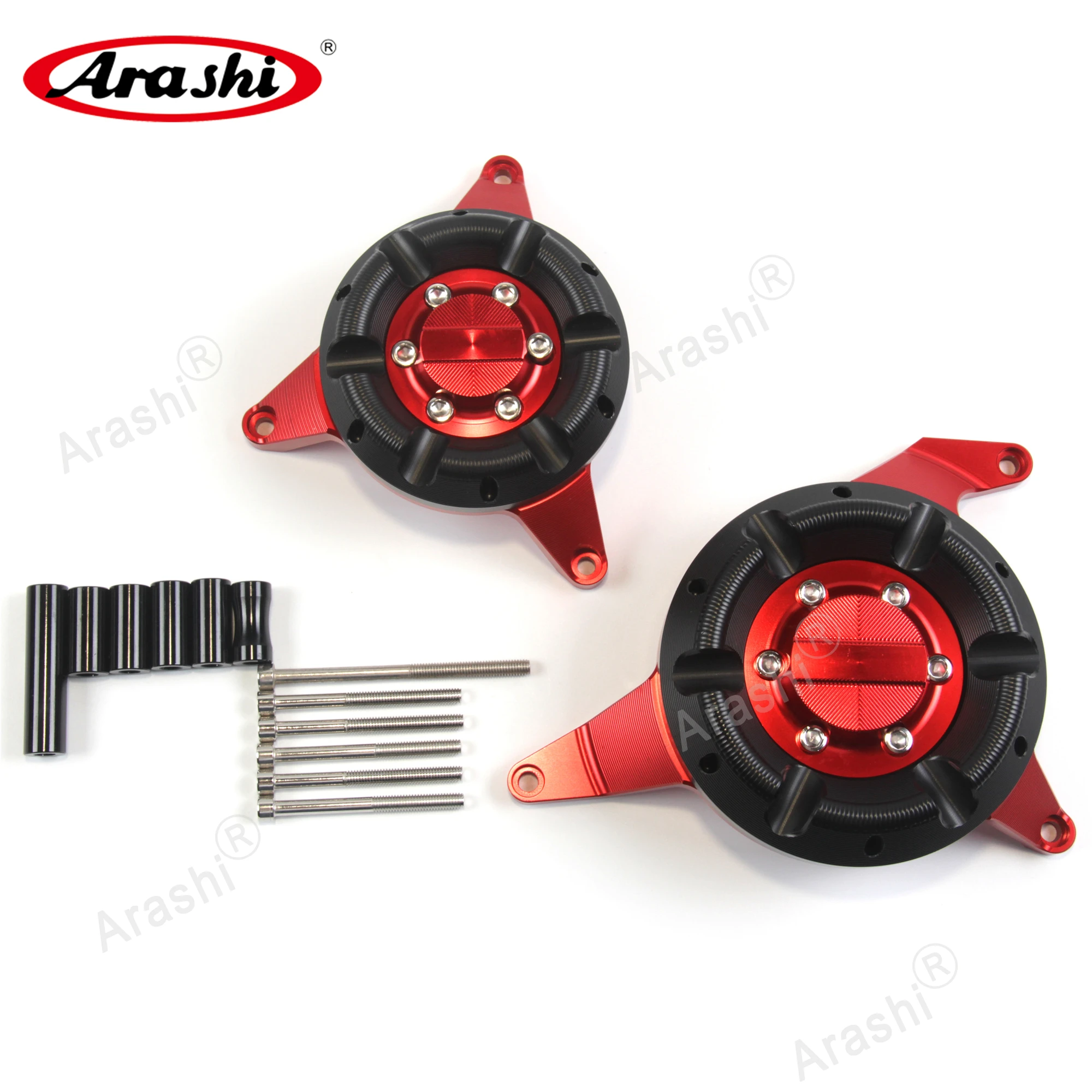 ARASHI CNC Engine Stator Cover Guard Protector Protective Crash Pads For KAWASAKI Z800 Z 800 2013 2014 2015 2016 Motorcycle | Автомобили и