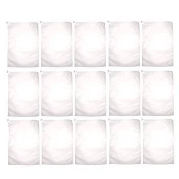 

100pcs Nonwoven Fruits Nursery Bags Drawstring Plant Grow Bags Fabric Seedling Pots for Grapes Gardening Protection (18x20cm)