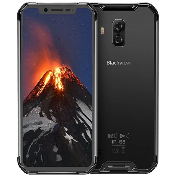 Вентиляторы цена Blackview BV9600 Pro 6 ГБ 128 ГБ P70 AI восьмиядерный смартфон Android 9,0 6,21 ''FHD+ экран IP68 16 МП мобильный телефон - Цвет: Standard Bundle