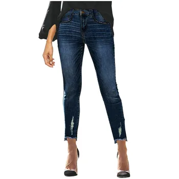 

Newest Arrivals Fashion Hot Women Lady Denim Skinny Pants High Waist Stretch Jeans Slim Pencil Jeans Women Casual Jeans