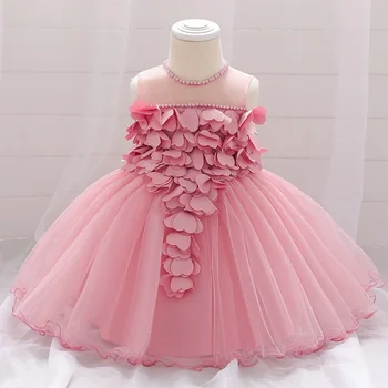 

0-24M birthday party Washing dress of Girls infant Baby Girl costume Baby Girls clothes for Butterfly embroidery tutu dress