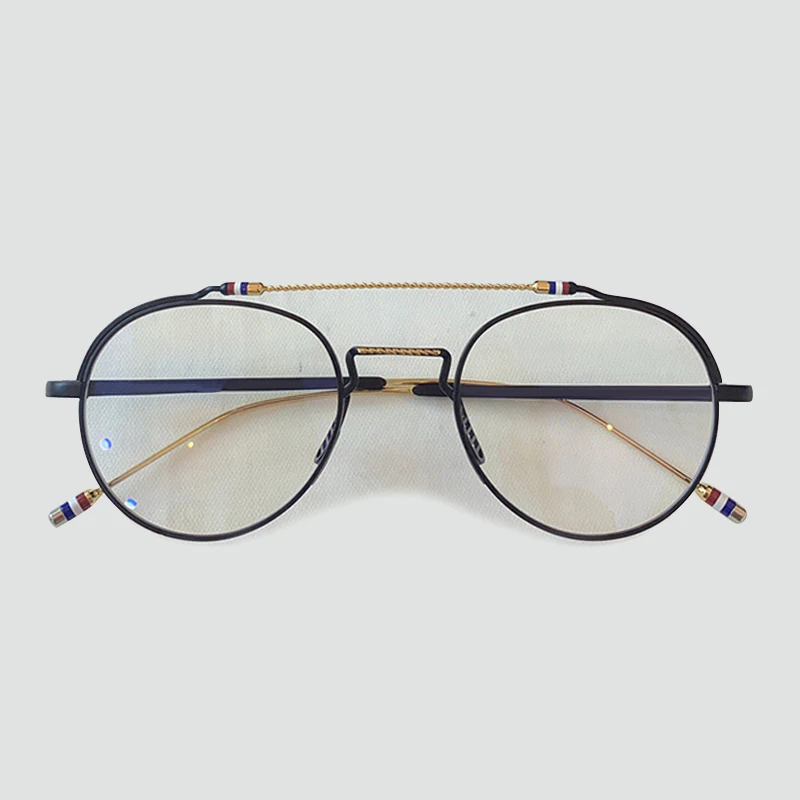 No1 Eyeglasses Ретро круглая металлическая оправа Очки для близорукости Высокое качество компьютерные очки оправа для женщин - Цвет оправы: No1 Eyeglasses